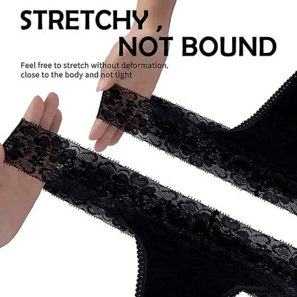 Sexy Lace Thongs for Women Thong Underwear Women Lace T-Back Panties Women Underwear Cotton Thongs Cheeky,10 Pack