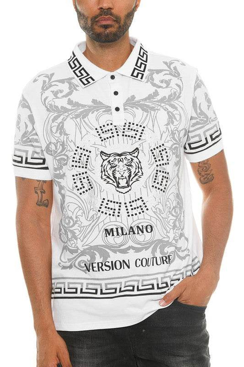 Version Couture Polo Button down Shirt