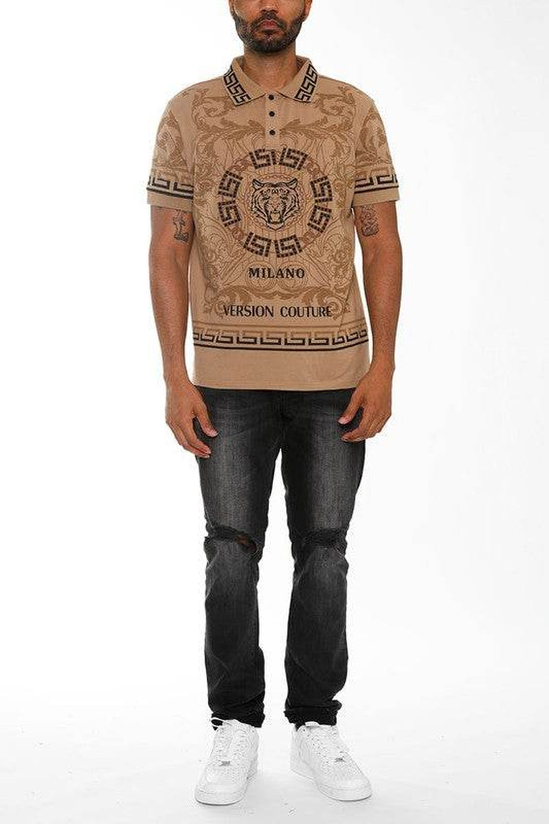 Version Couture Polo Button down Shirt