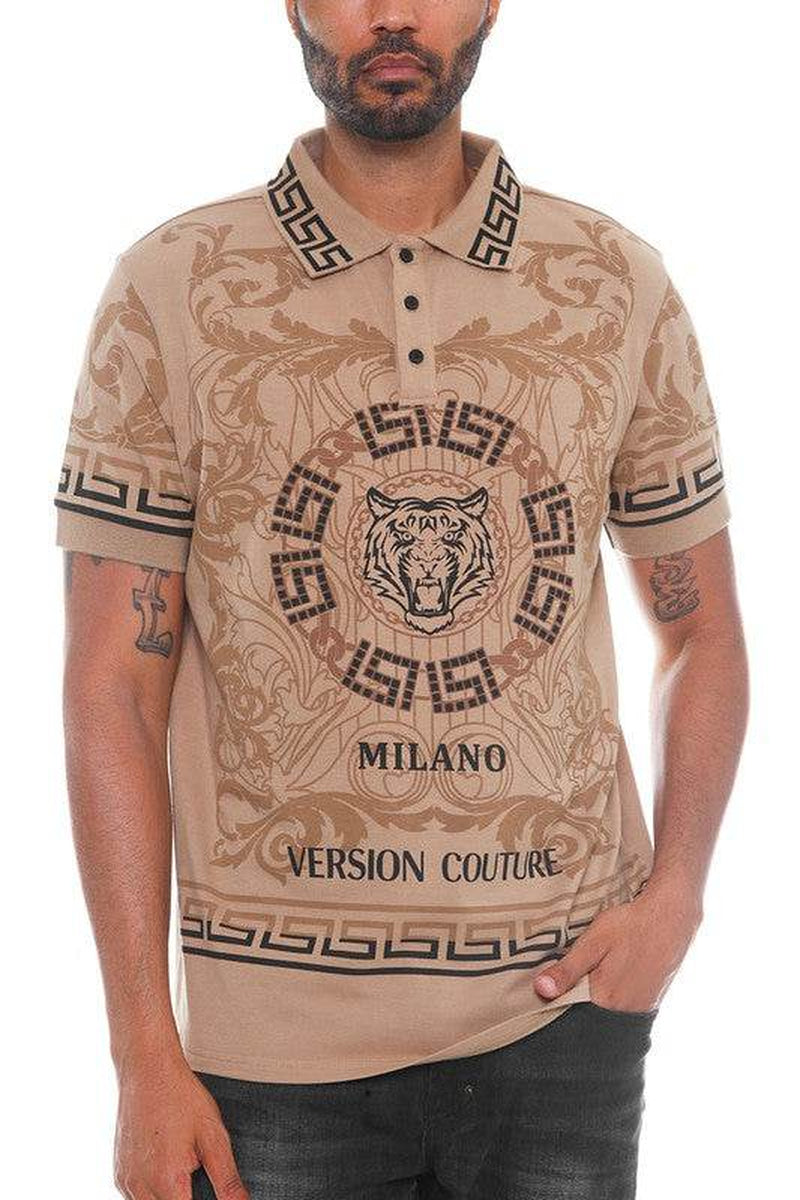 Version Couture Polo Button down Shirt