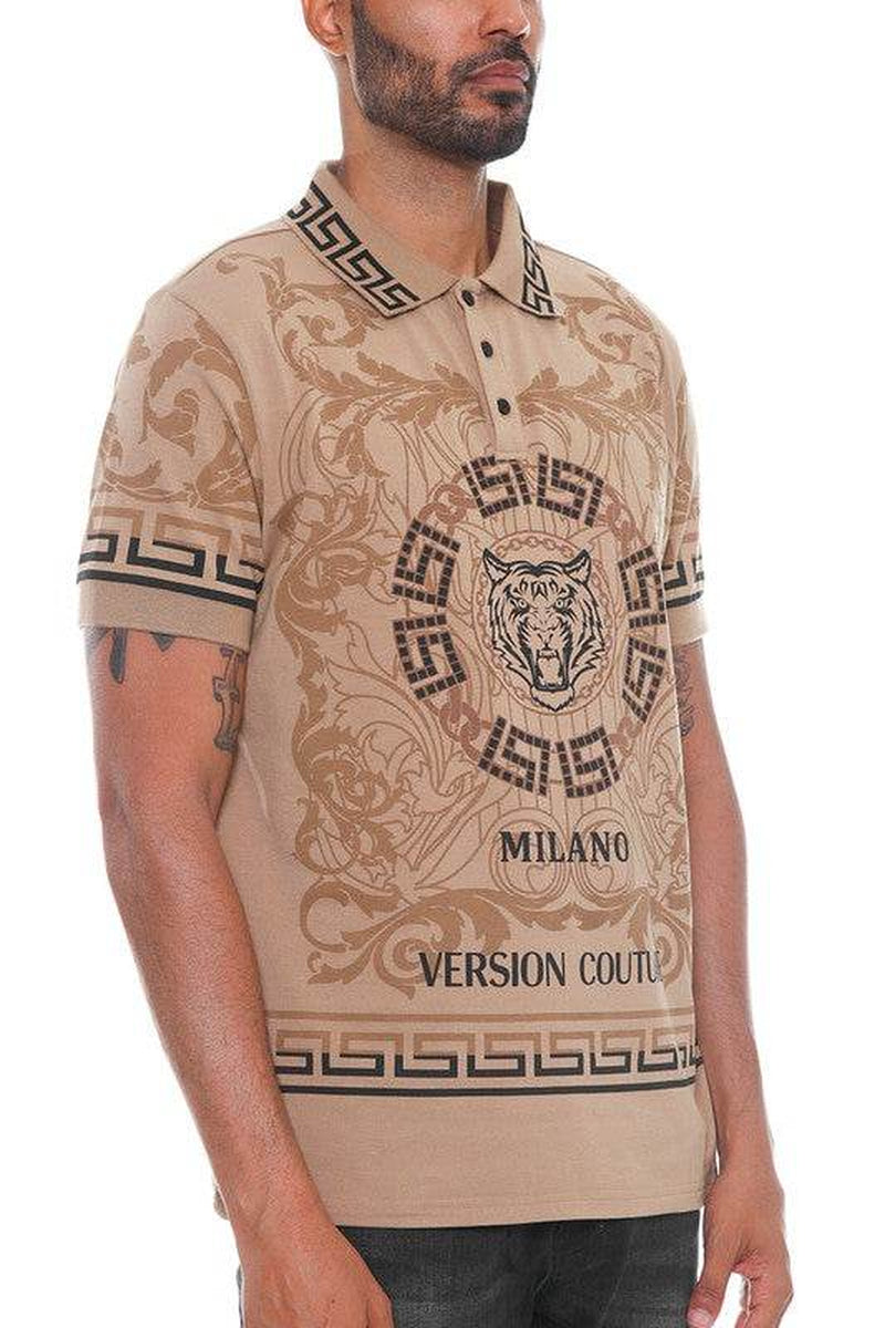 Version Couture Polo Button down Shirt