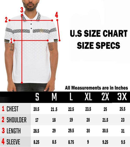 Version Couture Polo Button down Shirt